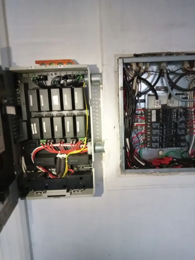 Electrical panel upgrade completed for Security Camera Wiring in Bend